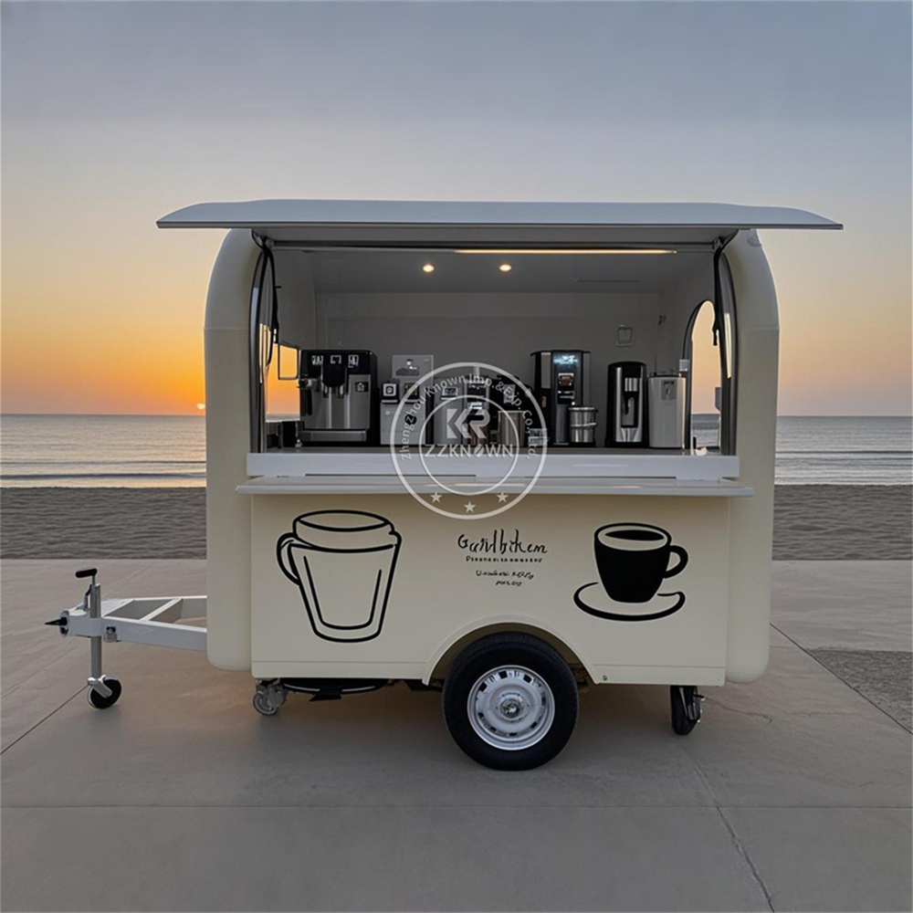 Quality Food Snacks - 高品質欧州基準ストリートモバイルファーストフードトレーラー、キッチン完備の屋台ファーストフードトラック