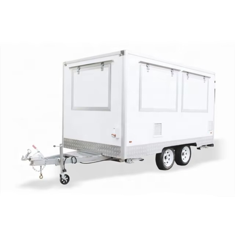 Food Truck With Snacks - 業務用工場製モバイルファーストフードトレーラー屋台モバイルフードトラック（スナック用、カスタマイズ可能）