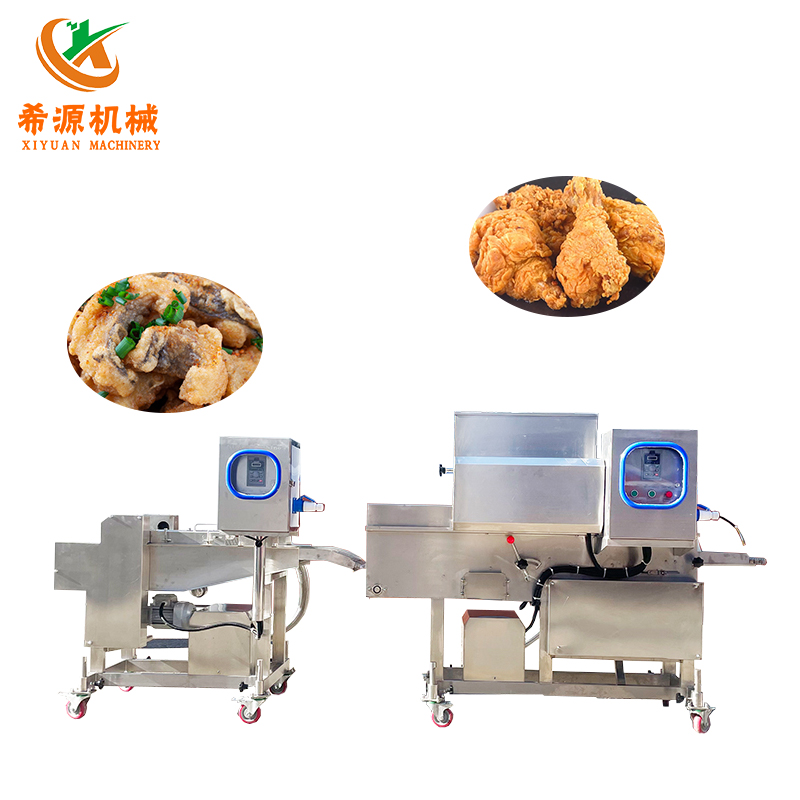 Food Energy Snacks - CE工場低エネルギー消費チキンナゲット魚スナック衣付けパン粉製造機食品生産ライン