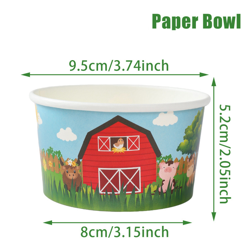 5-50個/パック紙製アイスクリームカップ、温かいものでも冷 - Food Snacks For Kids Party のレビューと価格