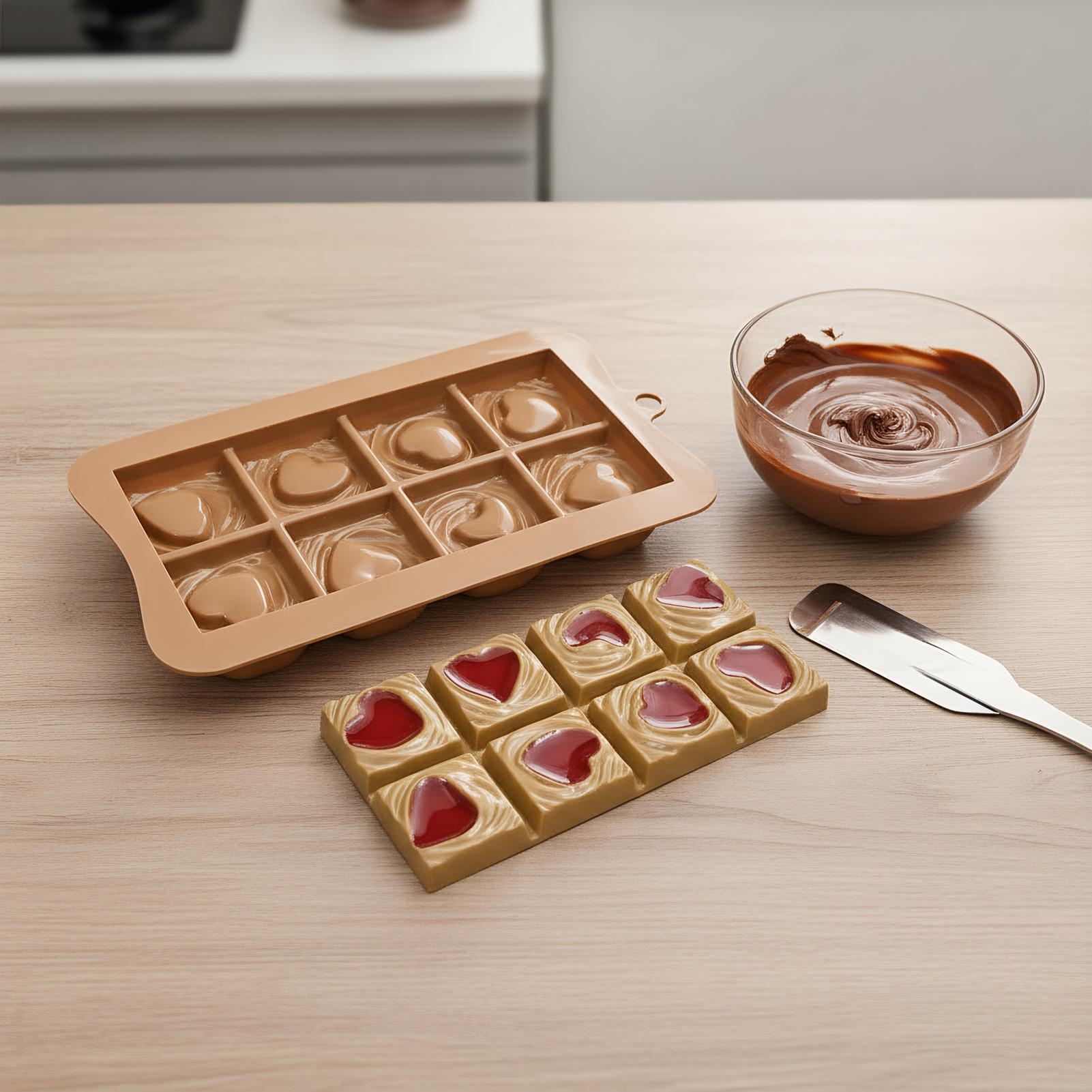 チョコレートバー型 食品グレード 柔軟で簡単に取り出せるシリ - Food Energy Snacks のレビューと価格