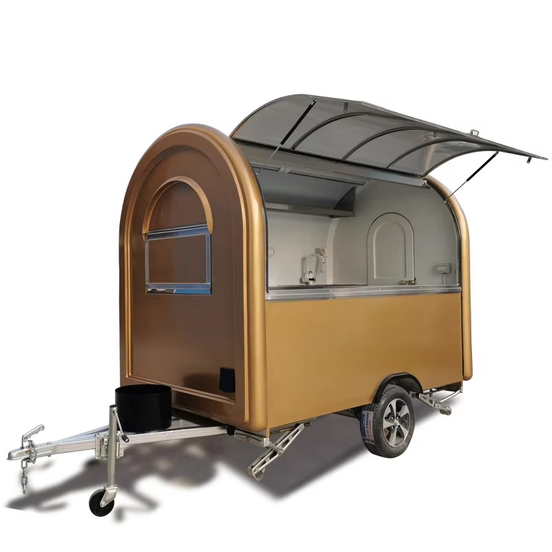 移動式フードトラック、コーヒー販売車、ホットドッグカート、屋 - Food Truck With Snacks のレビューと価格