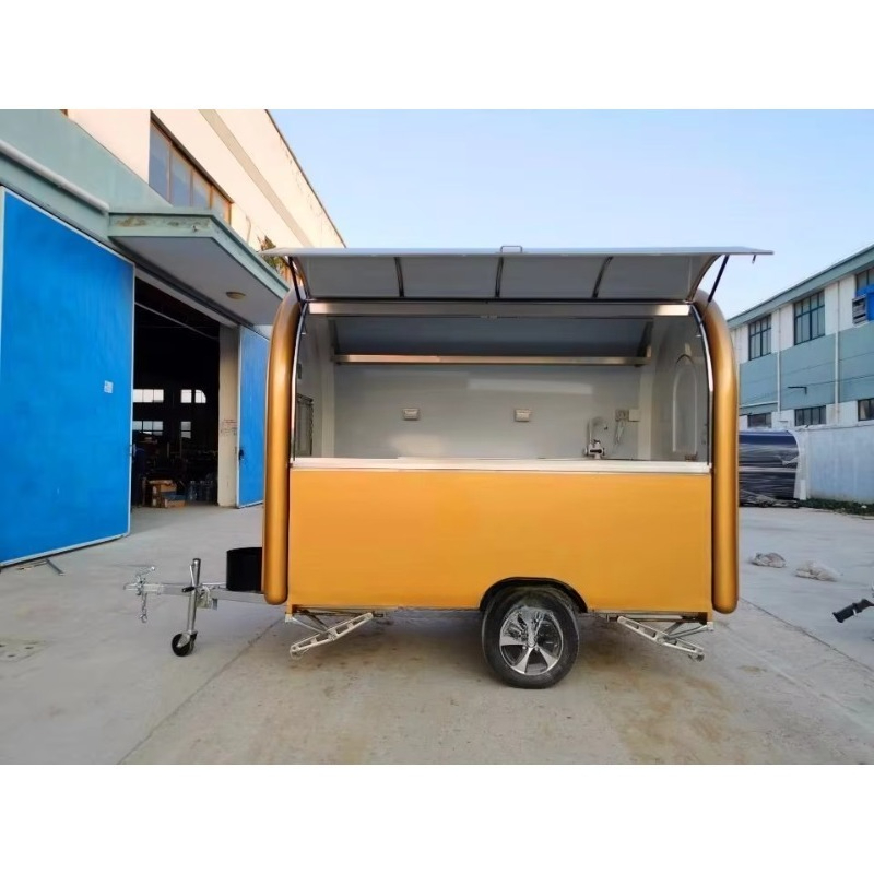 移動式フードトラック、コーヒー販売車、ホットドッグカート、屋 - Food Truck With Snacks のレビューと価格