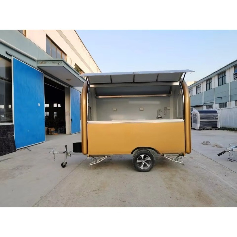 移動式フードトラック、コーヒー販売車、ホットドッグカート、屋 - Food Truck With Snacks のレビューと価格
