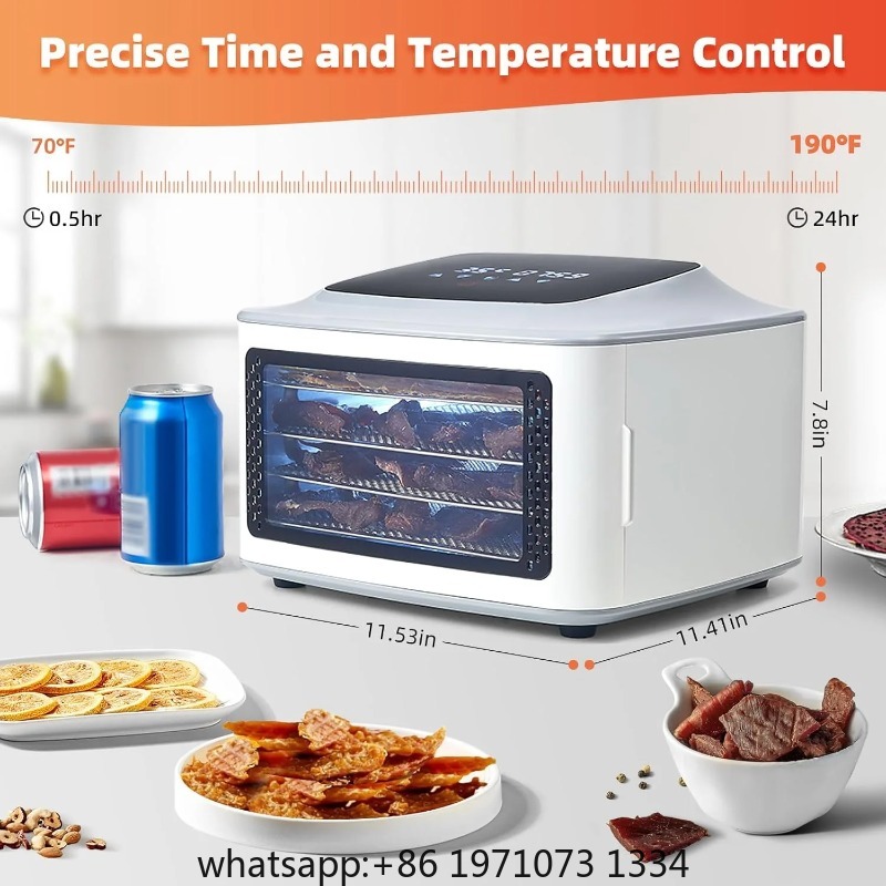 デジタルフードドライヤー - ジャーキー、フルーツ、ペット用 - Food Dehydrator Snacks のレビューと価格