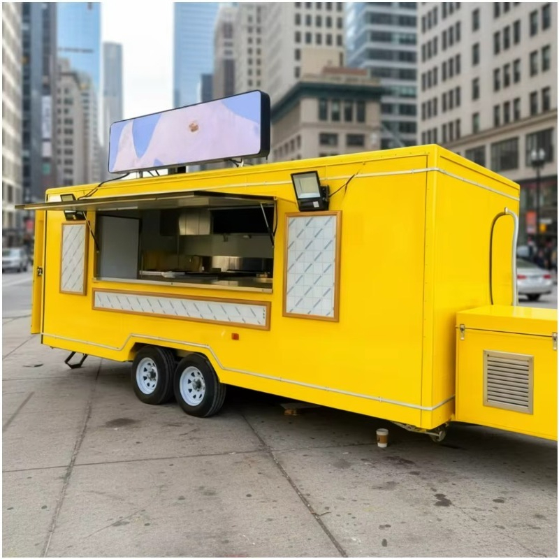 移動式キッチン販売車 フードトラック スナックトレーラー ホ - Food Truck With Snacks のレビューと価格
