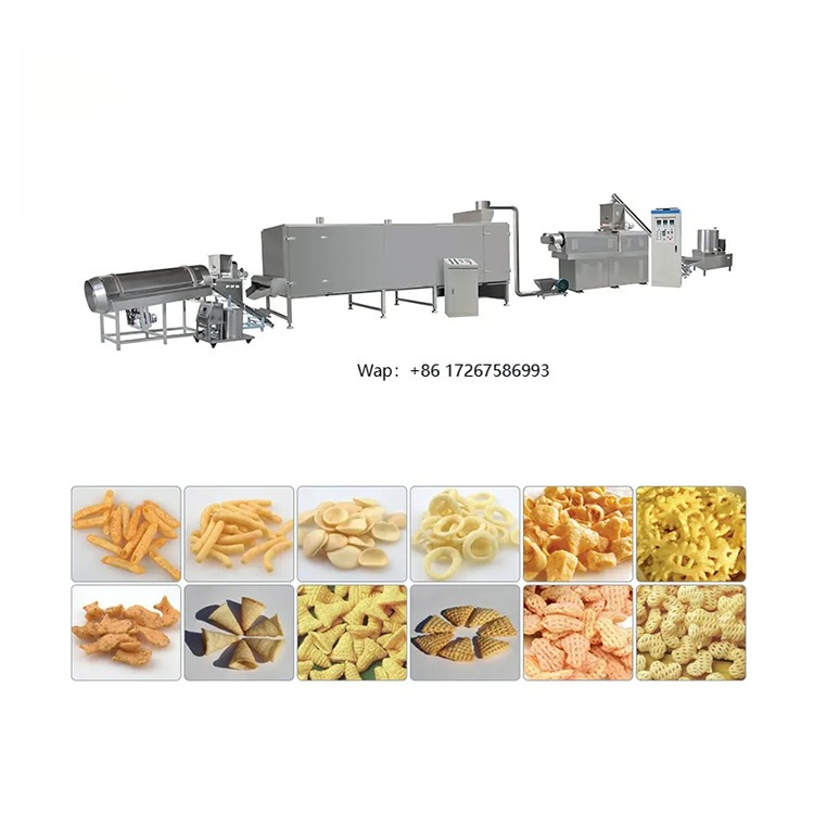 高品質多機能小麦・トウモロコシ粉パフ製造ラインチーズスナック - Quality Food Snacks のレビューと価格