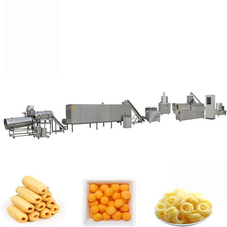 高品質多機能小麦・トウモロコシ粉パフ製造ラインチーズスナック - Quality Food Snacks のレビューと価格