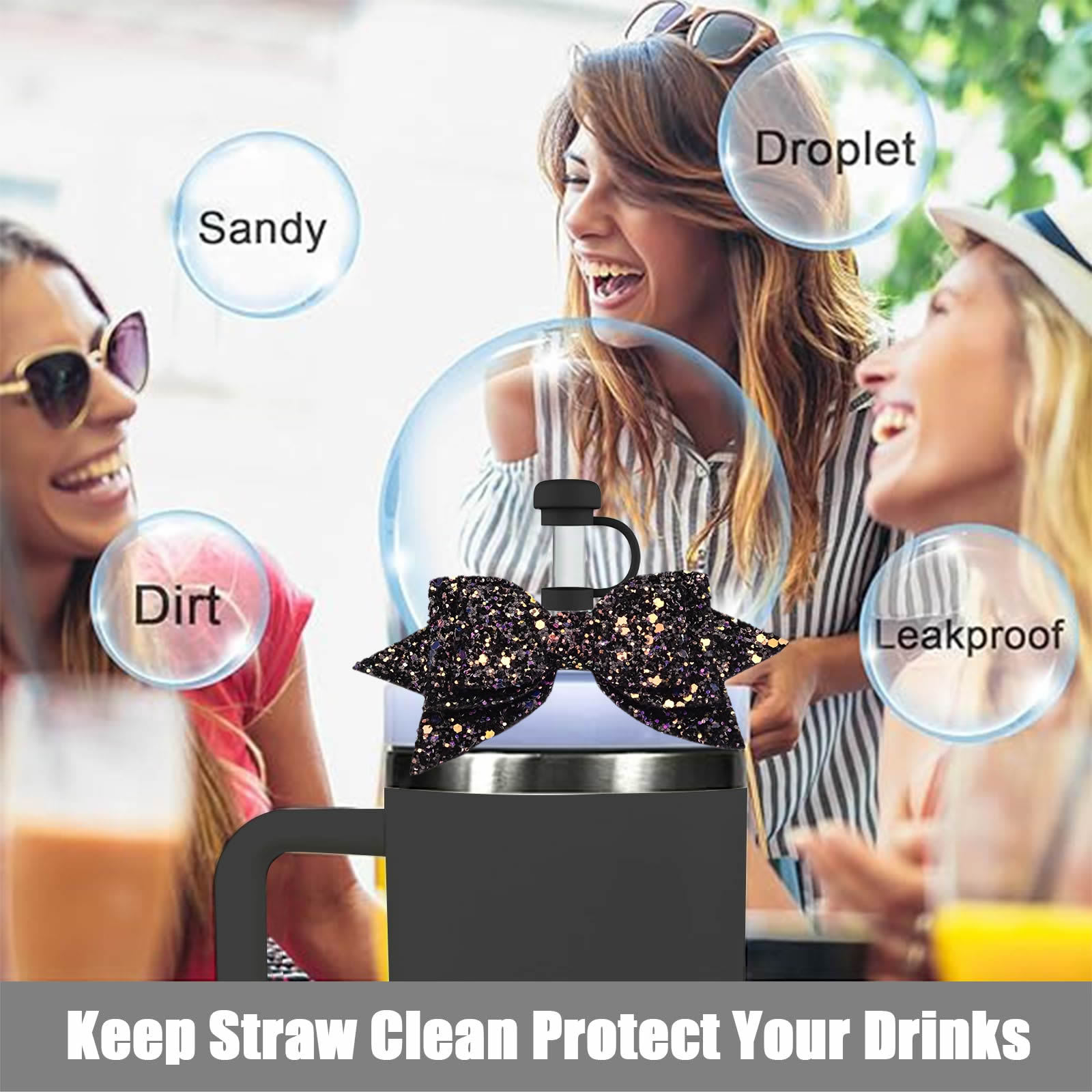 無地の食品グレードシリコン製ストロースリーブ（YetiとSt - Food Zinc のレビューと価格