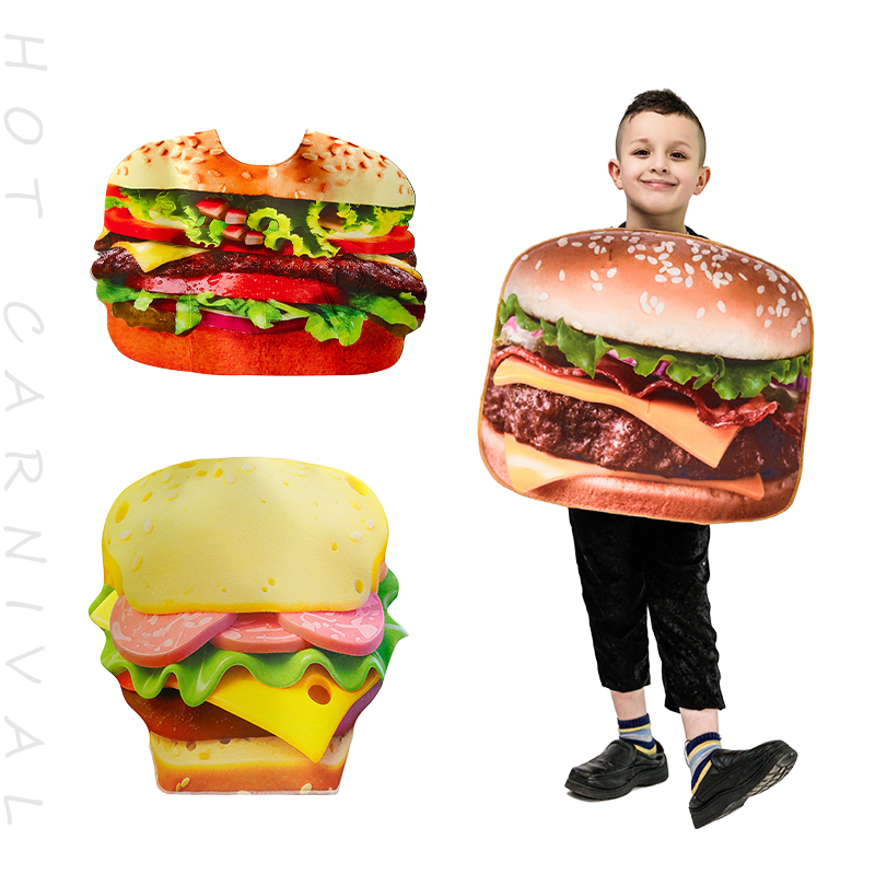 面白いおもしろい食べ物スポンジスーツ ハンバーガー ホットド - Food Snacks For Kids Party のレビューと価格