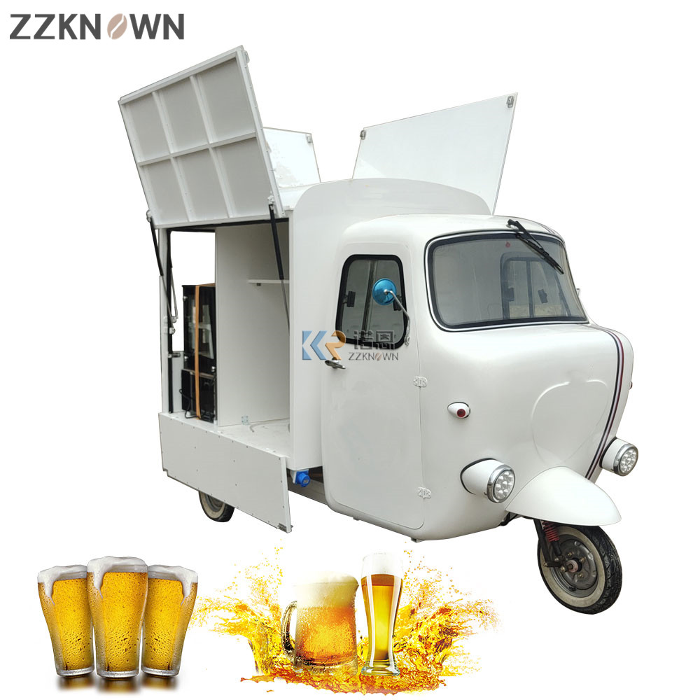 ランブロストリート-モバイルファーストフードトラック、3輪、 - Food Truck With Snacks のレビューと価格
