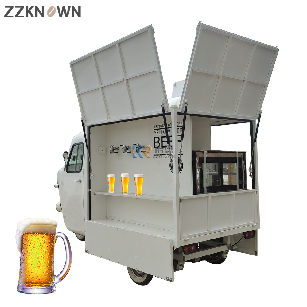 ランブロストリート-モバイルファーストフードトラック、3輪、 - Food Truck With Snacks のレビューと価格