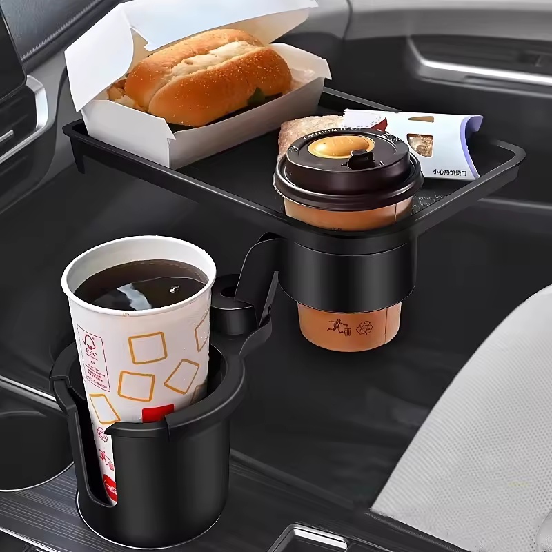 車用カップホルダーエキスパンダー360 °   回転式で角度 - Food Snacks With Fiber のレビューと価格