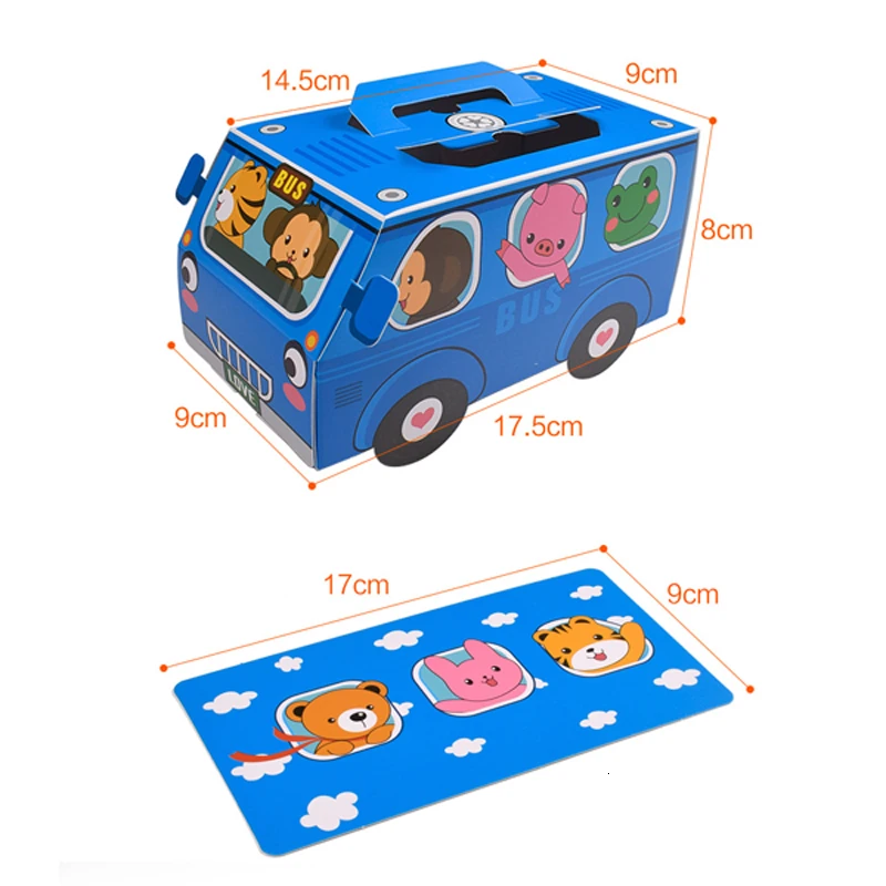 6個入りギフトボックス包装ハンドルケーキギフトボックス、クッ - Food Snacks For Kids Party のレビューと価格