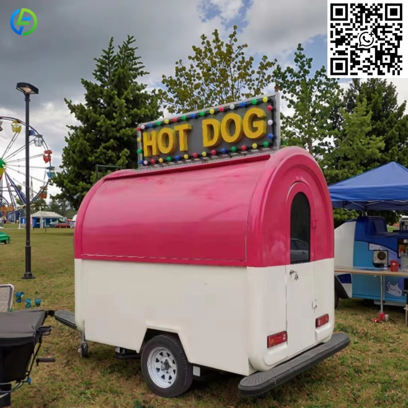 カスタムフードトラック スナックフードカート 18フィート  - Food Truck With Snacks のレビューと価格