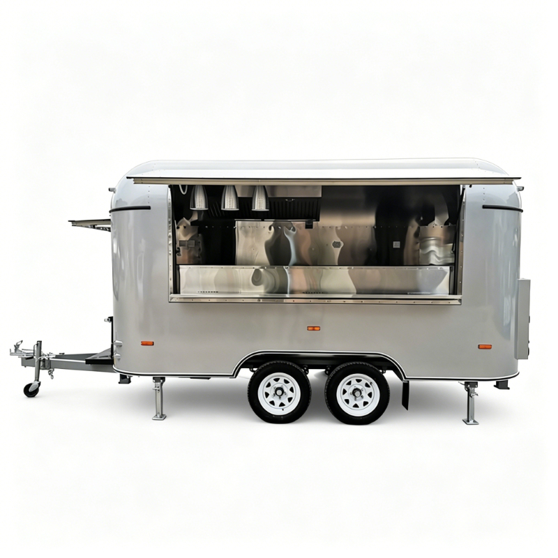 カスタマイズフードトラックキッチンカー（ホットドッグ、ハンバ - Food Truck With Snacks のレビューと価格