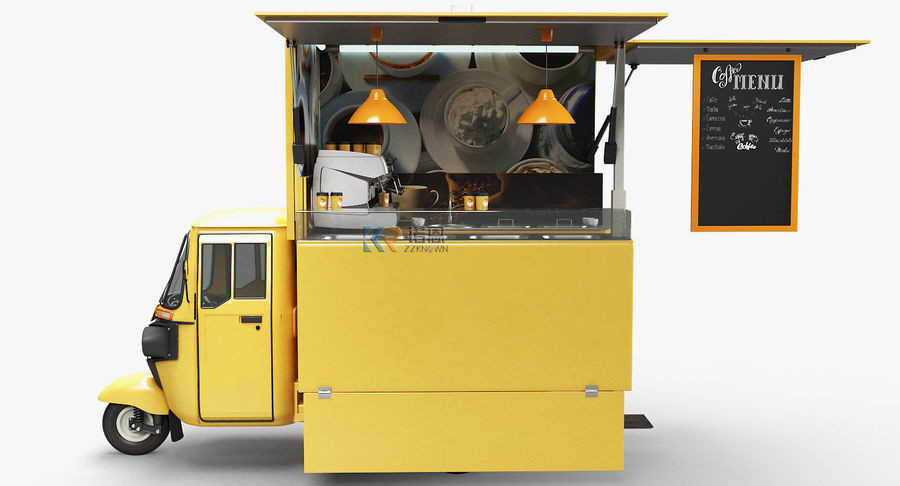 アイスクリームカート用電動モバイルフードトラック、ストリート - Food Truck With Snacks のレビューと価格