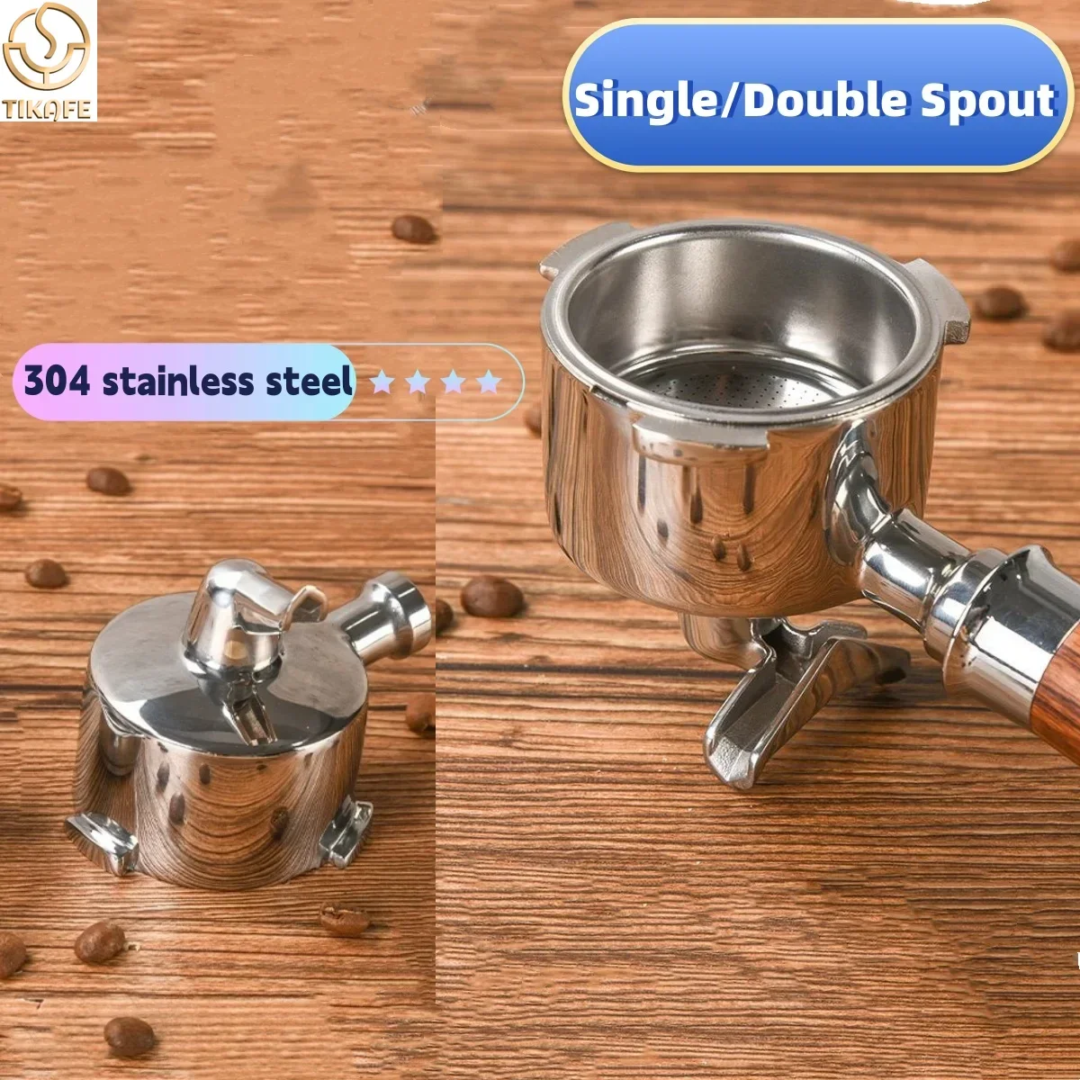 シングル/ダブルスパウトコーヒーポルタフィルター（ヘッドのみ - Delonghi Espresso Dedica 685 のレビューと価格