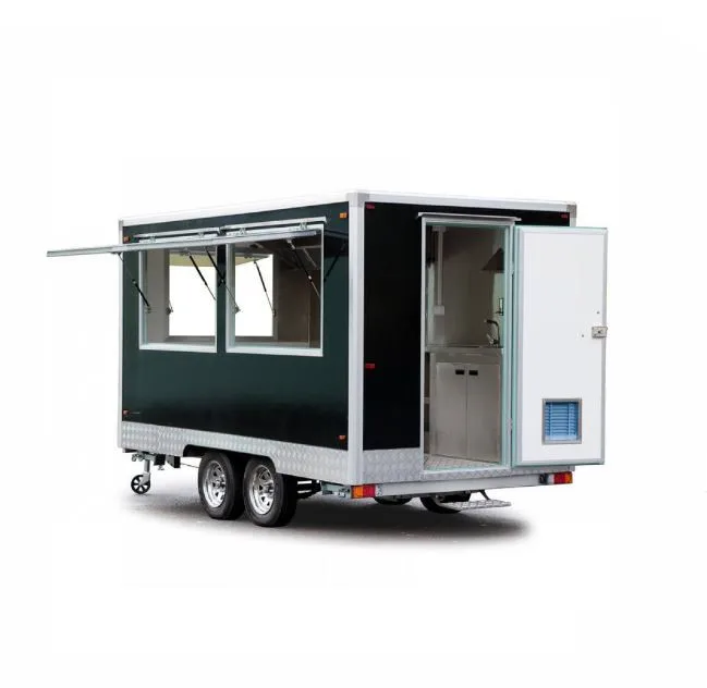 小型移動式電気スナックマシン、ファストフードコンテナトラック - Food Truck With Snacks のレビューと価格