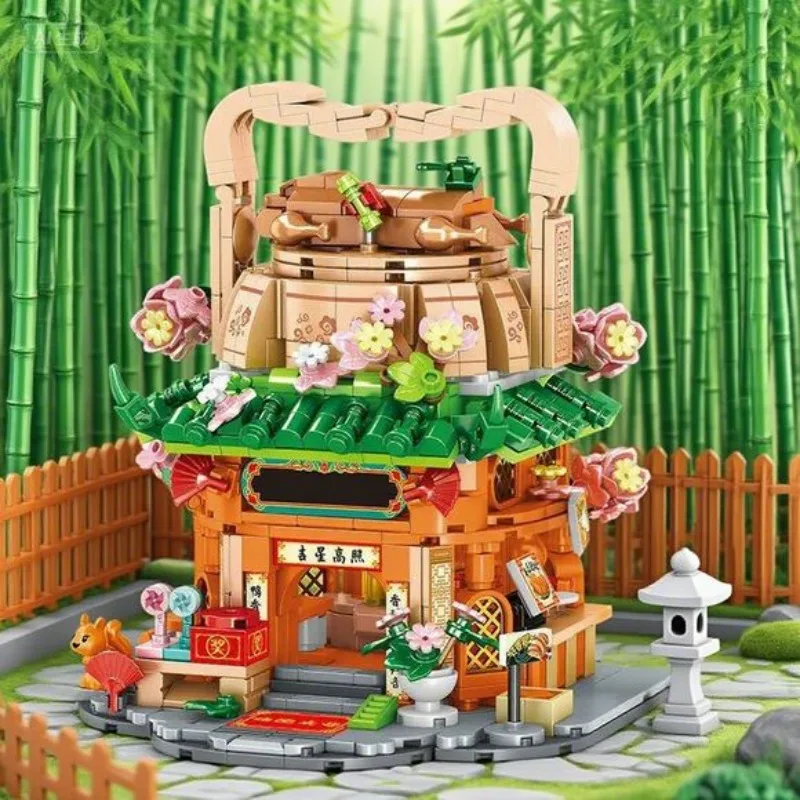 新しい食品店ビルディングブロック中華麺屋ガールシティストリー - Food City Snacks のレビューと価格