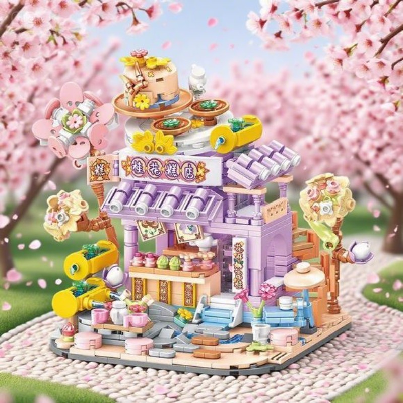 新しい食品店ビルディングブロック中華麺屋ガールシティストリー - Food City Snacks のレビューと価格