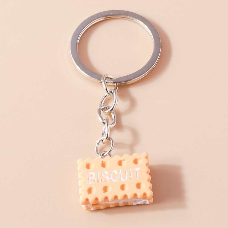 男性と女性のためのかわいい漫画のキーホルダー、3Dシミュレー - Food Zinc のレビューと価格