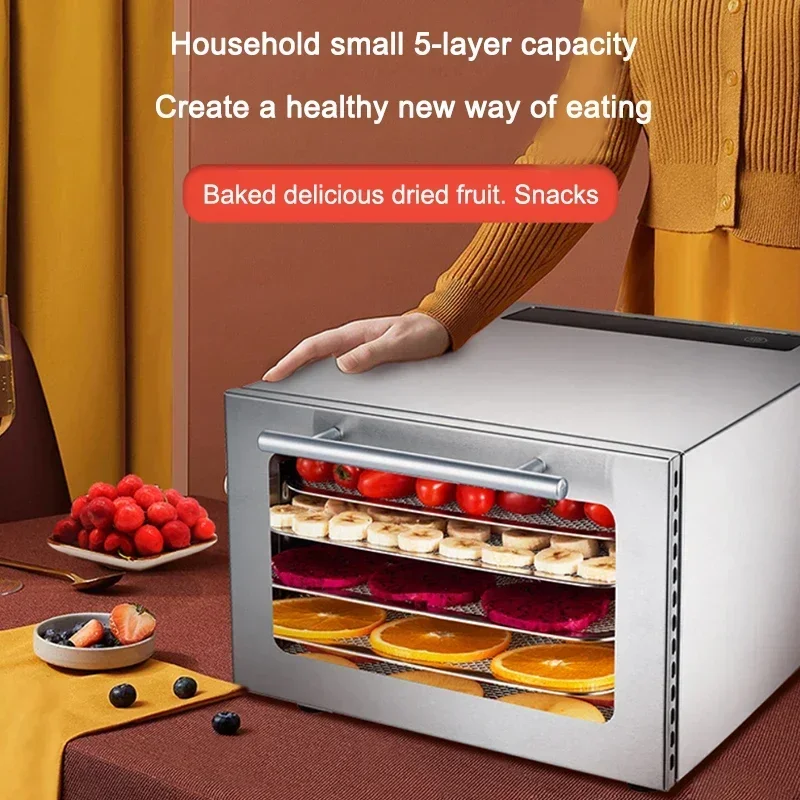 電気食品脱水機,5層,フルーツドライヤー,エアドライヤー,家 - Food Dehydrator Snacks のレビューと価格