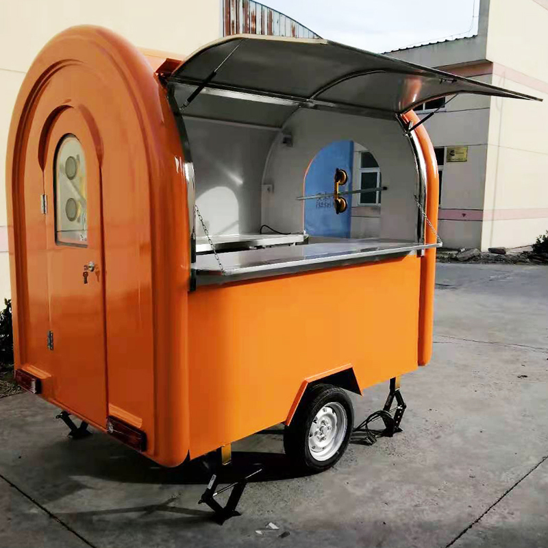 高品質フードトラックトレーラーマシン多機能電動ダイニングカー - Food Truck With Snacks のレビューと価格