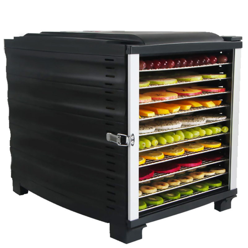 家庭用食品乾燥機 ブラック 10層 果物・野菜乾燥機 800 - Food Energy Snacks のレビューと価格