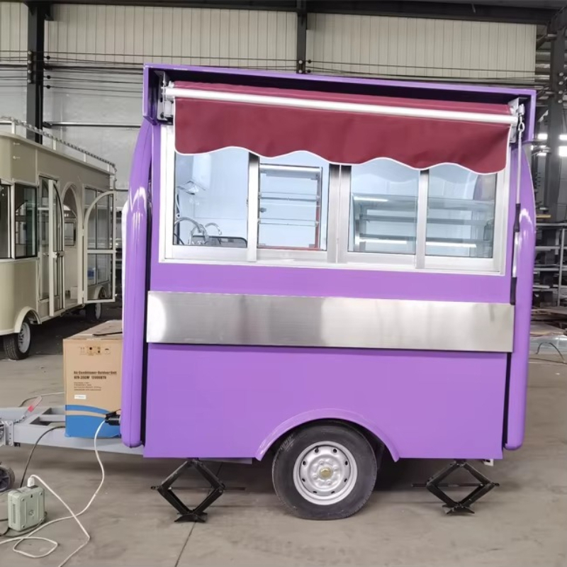 ホットドッグカートケータリングコンセッショントレーラースナッ - Food Truck With Snacks のレビューと価格