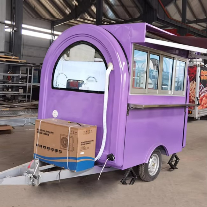 ホットドッグカートケータリングコンセッショントレーラースナッ - Food Truck With Snacks のレビューと価格