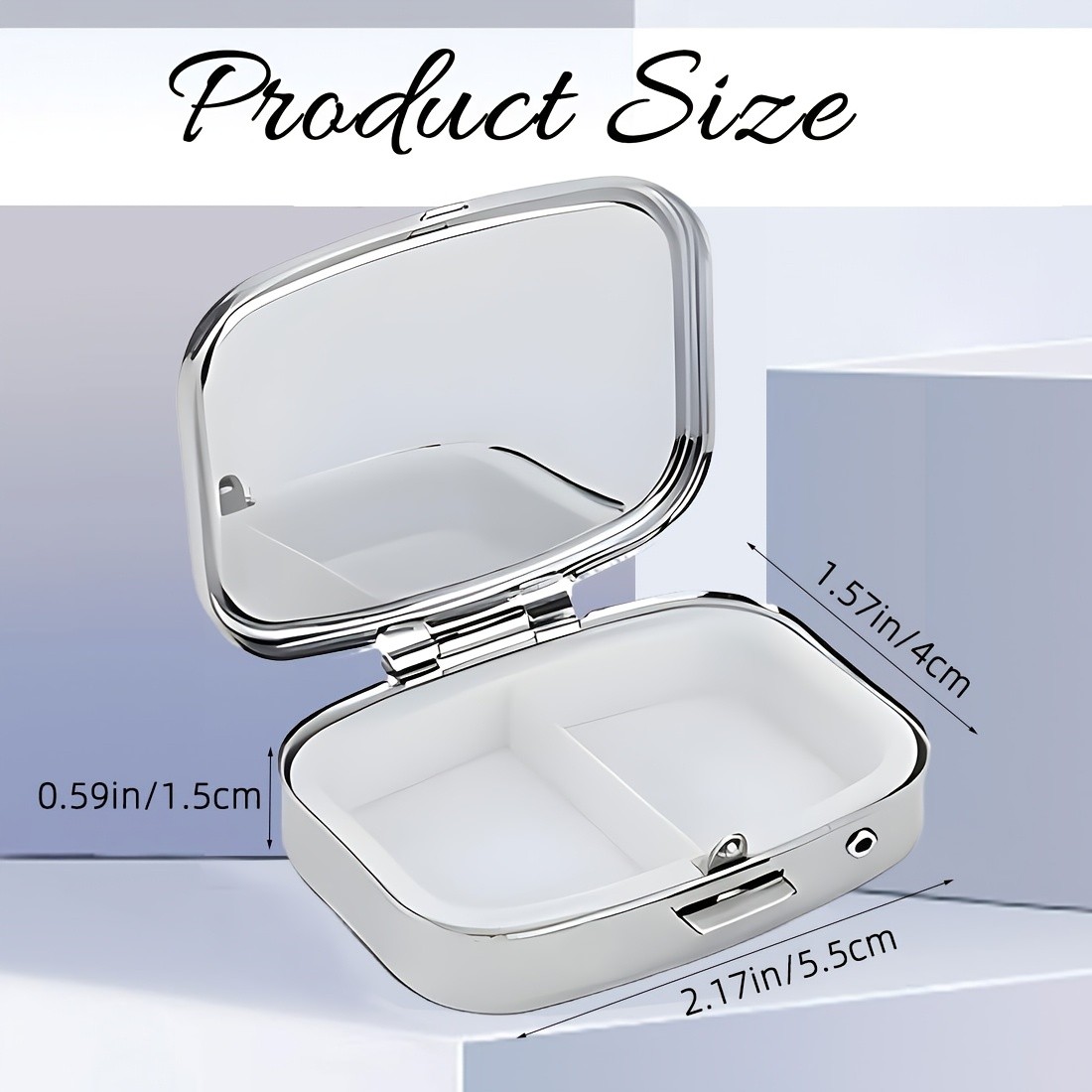 1個入り ハミングバード＆フローラルデザイン メタル製ピルボ - Food Zinc のレビューと価格